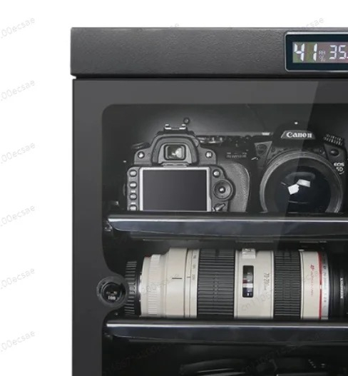 Camera Dry Cabinet - 32L デジタルカメラ防湿収納ボックス一眼レフレンズ除湿ドライキャビネット写真撮影用機材用