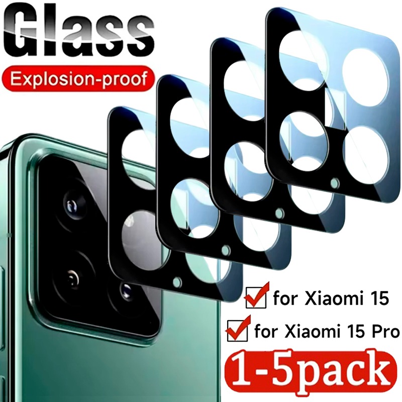 Photography Xiaomi 15 - Xiaomi用強化ガラスフリムプロテクター,傷防止カメラレンズフィルム,Mi 15,15,15 pro用保護カバー