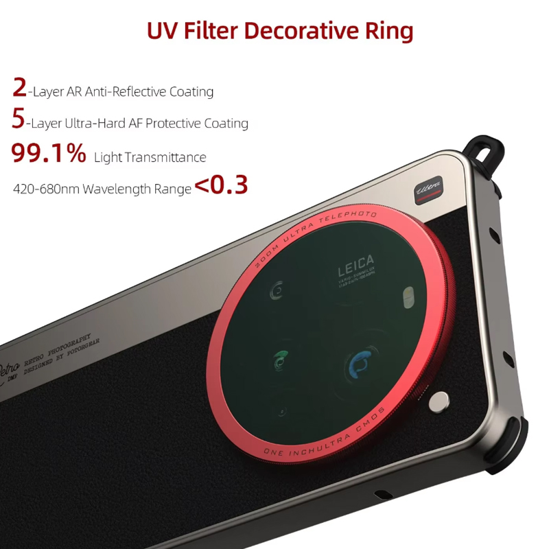 Fotorgear-レトロクラシックフォンケース、Xiaom - Photography Xiaomi 15 のレビューと価格