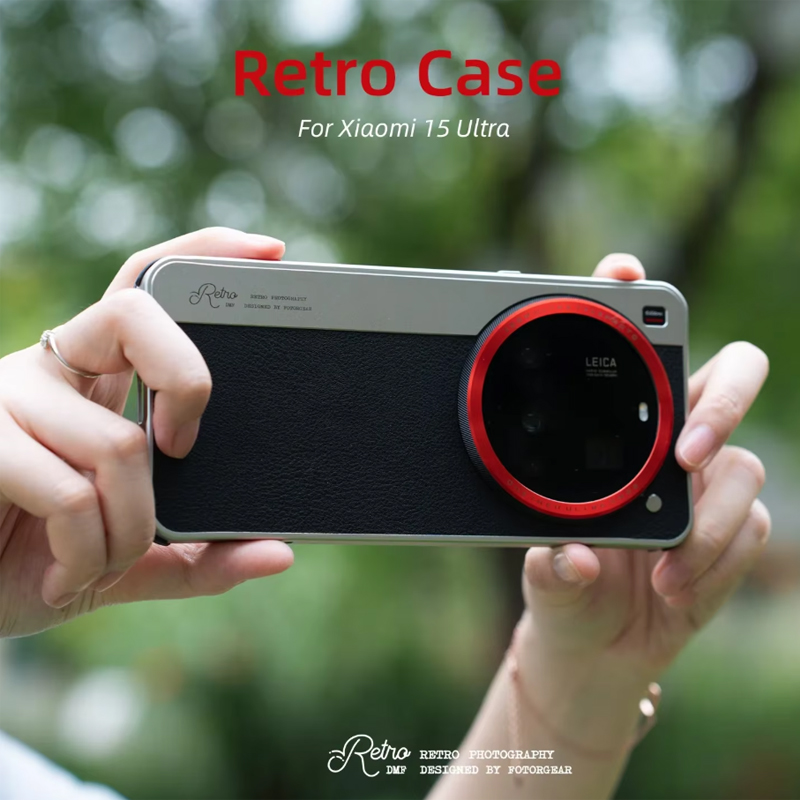 Fotorgear-レトロクラシックフォンケース、Xiaom - Photography Xiaomi 15 のレビューと価格