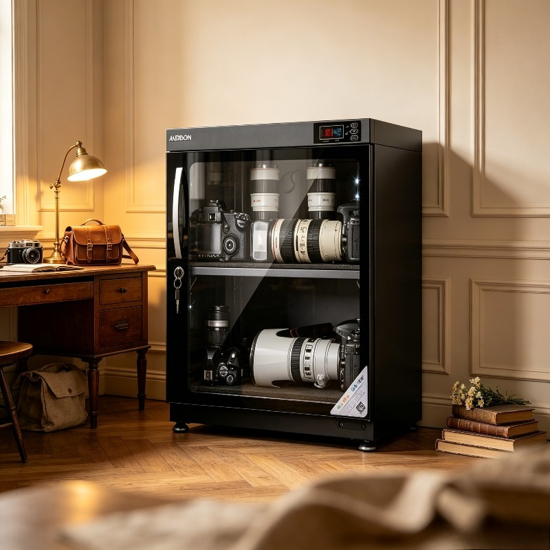 電子デジタル湿度制御ドライキャビネット、カメラレンズ、切手、 - Camera Dry Cabinet のレビューと価格