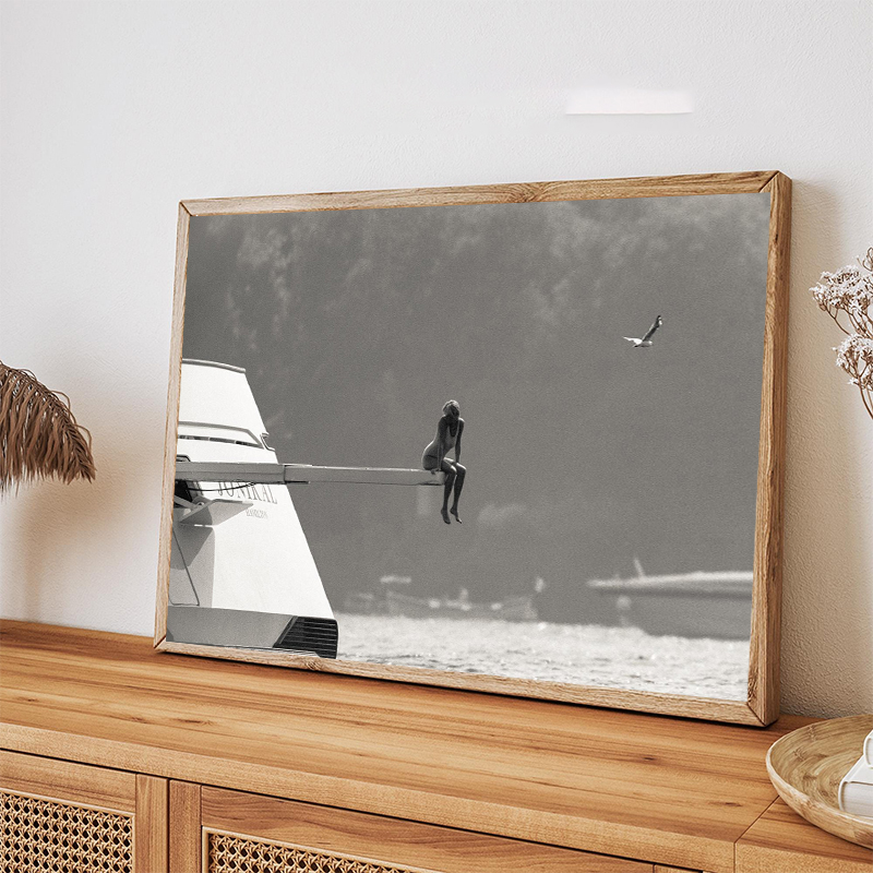 1pc フレームレスキャンバス絵画ヴィンテージプリンセスダイ - Photography Poster のレビューと価格