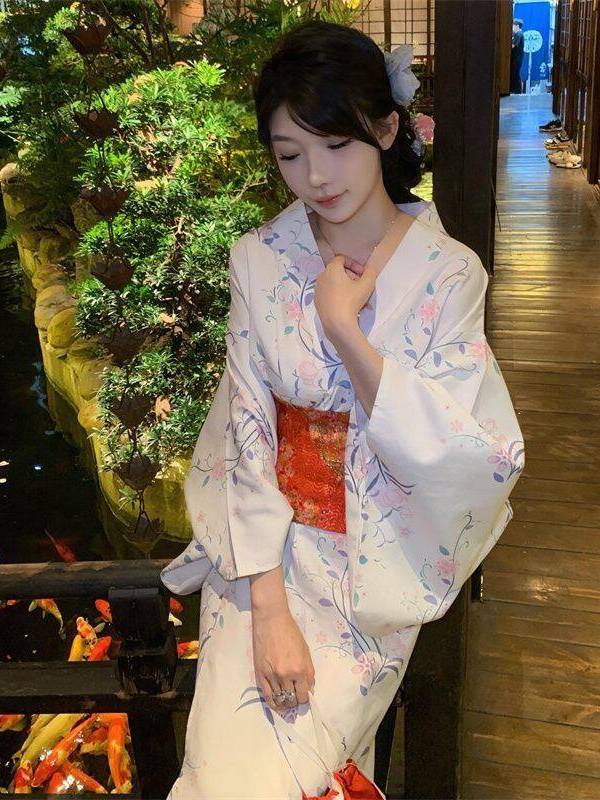 伝統的な日本の着物風バスローブ改良デザイン写真撮影用コスチュ - Photography Of The Year のレビューと価格