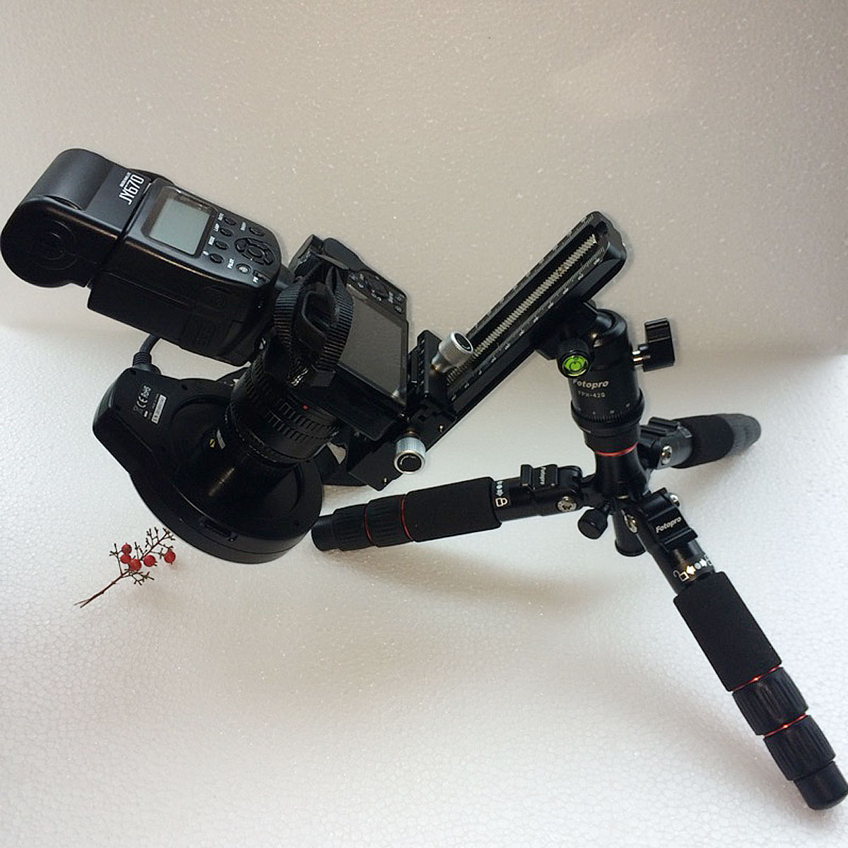 Haoge マクロフォーカシングレールスライダー 精密フォー - Photography Close Up のレビューと価格