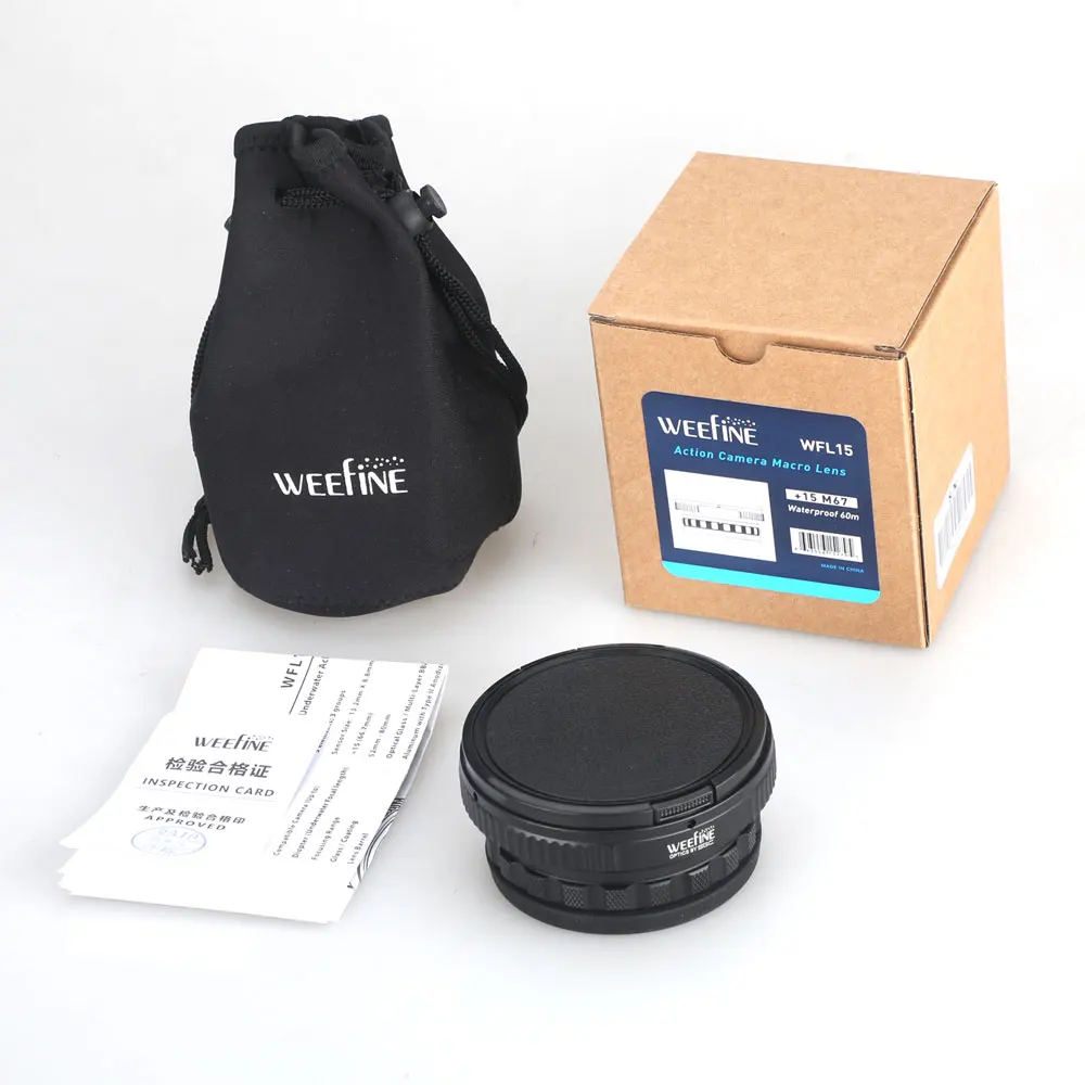 Weefine WFL15 クローズアップ ウェットレンズ  - Photography Close Up のレビューと価格