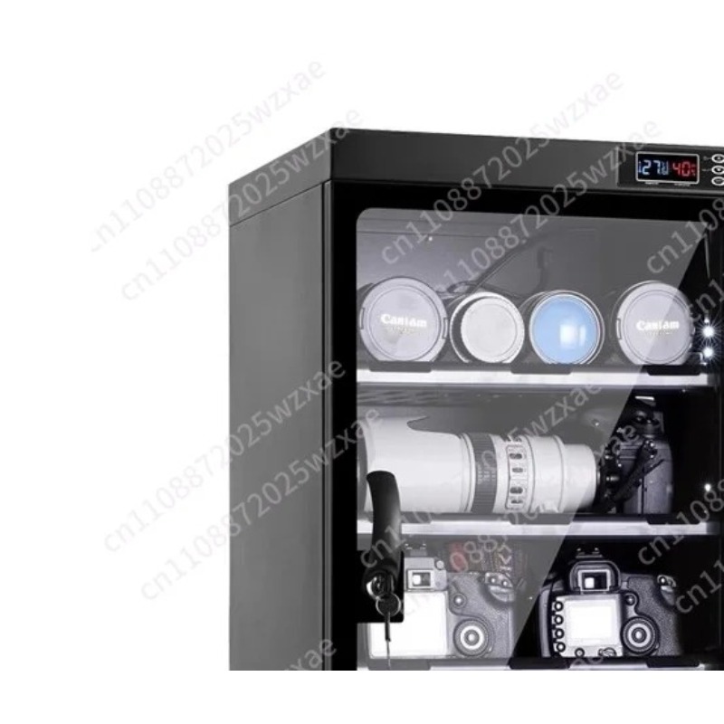 カメラ機材用電子乾燥キャビネット - レンズと機材用の湿度計 - Camera Dry Cabinet のレビューと価格