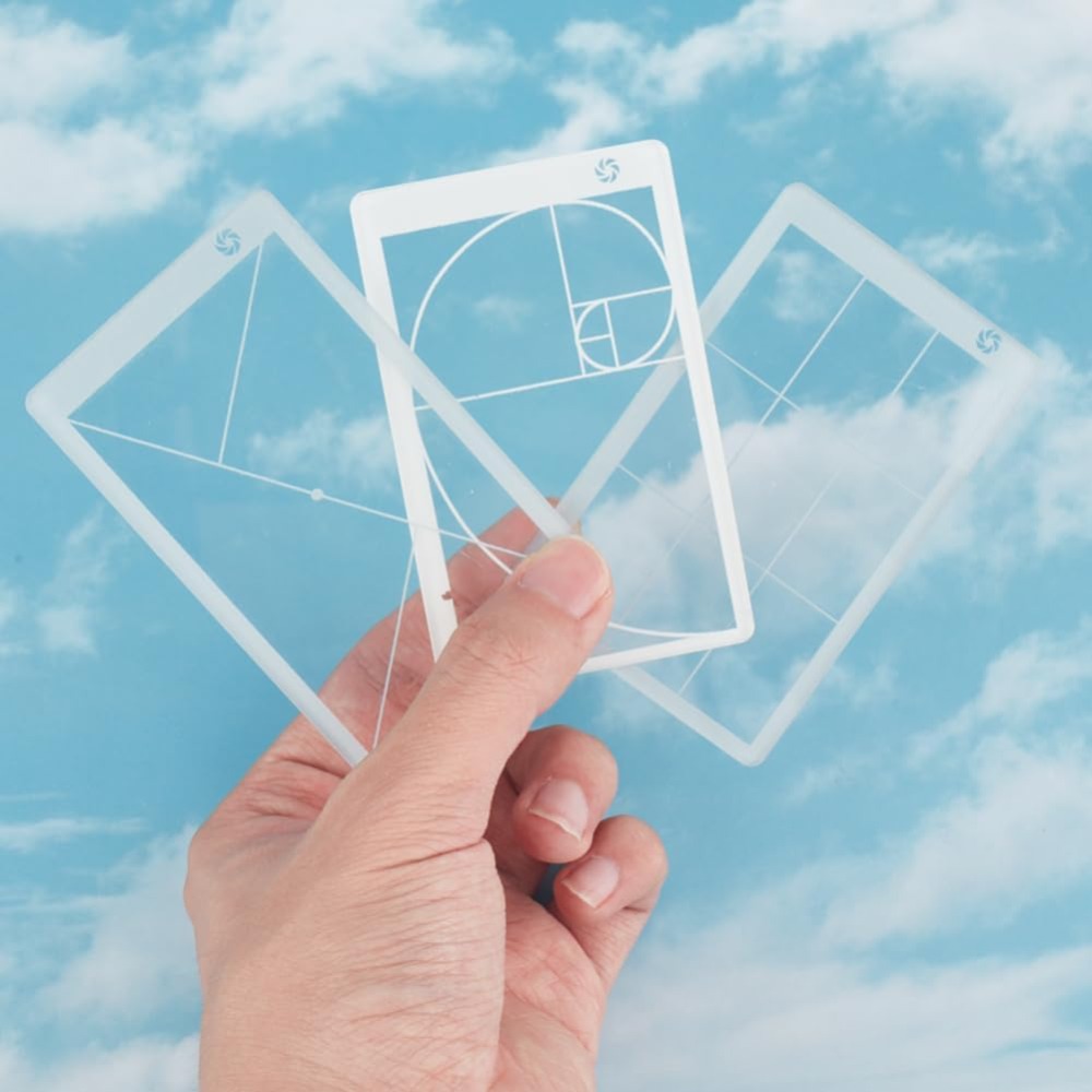写真用ゴールデンビューファインダー、写真作成ツール、フィボナ - Photography Rules Of Composition のレビューと価格