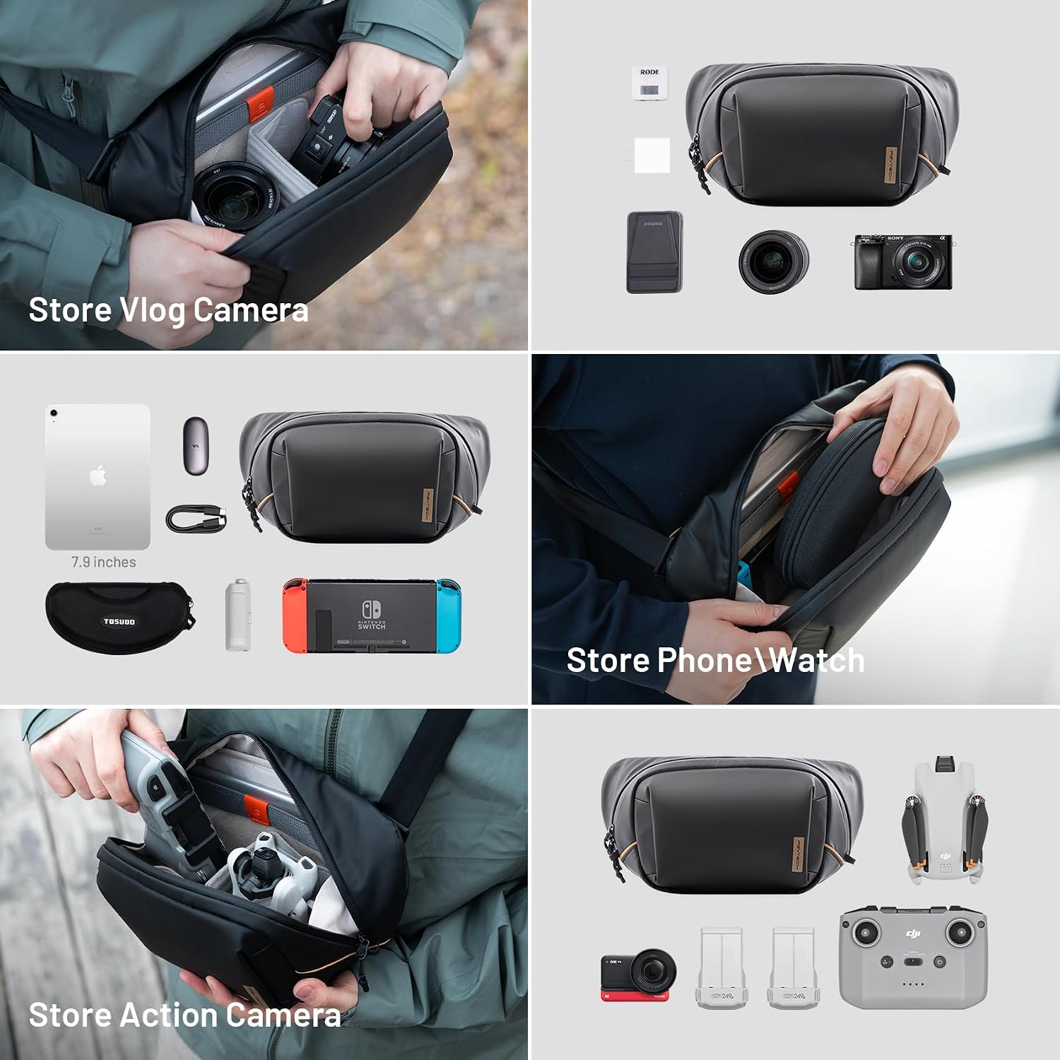 PGYTECH OneGo Solo V2 小型カメラバッグ - Photography Solo のレビューと価格