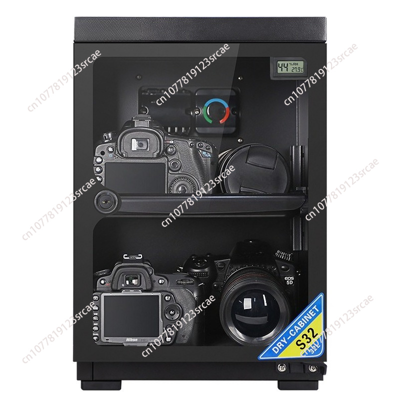 カメラ機材用電子乾燥キャビネット - レンズと機材用の湿度計 - Camera Dry Cabinet のレビューと価格