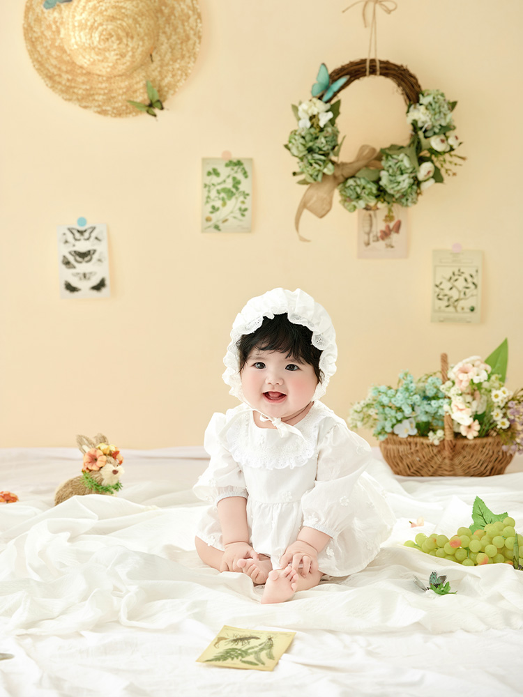 牧歌的なスタイルの女の赤ちゃんの写真撮影用衣装、スタジオ用の - Photography Of The Year のレビューと価格