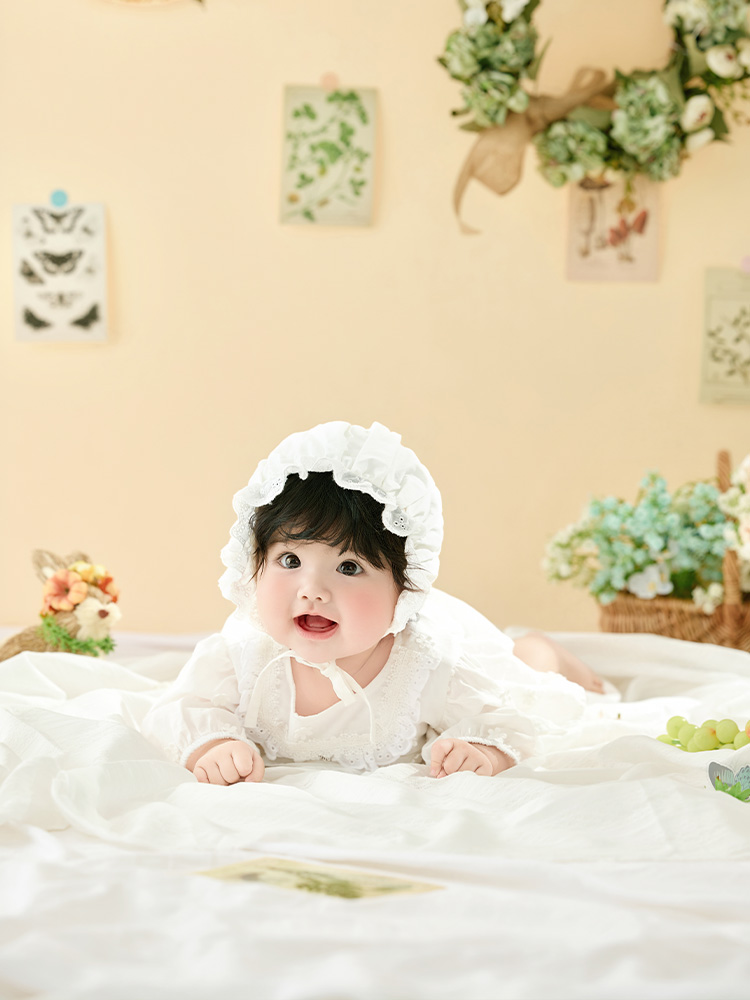 牧歌的なスタイルの女の赤ちゃんの写真撮影用衣装、スタジオ用の - Photography Of The Year のレビューと価格