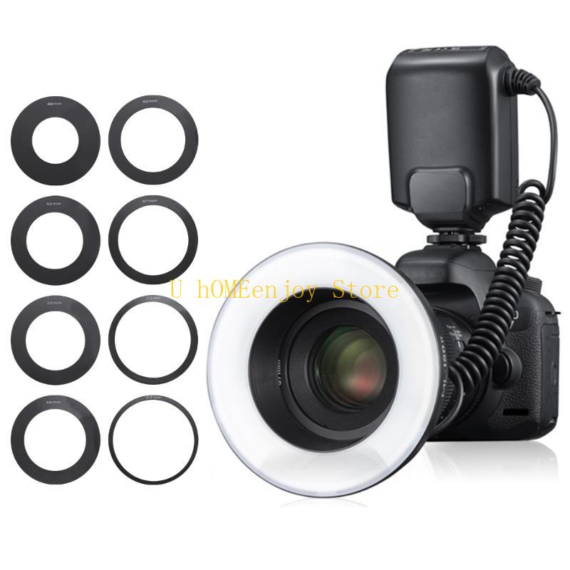 B0KF ポータブル LED リングフラッシュ小型 LED  - Photography Close Up のレビューと価格