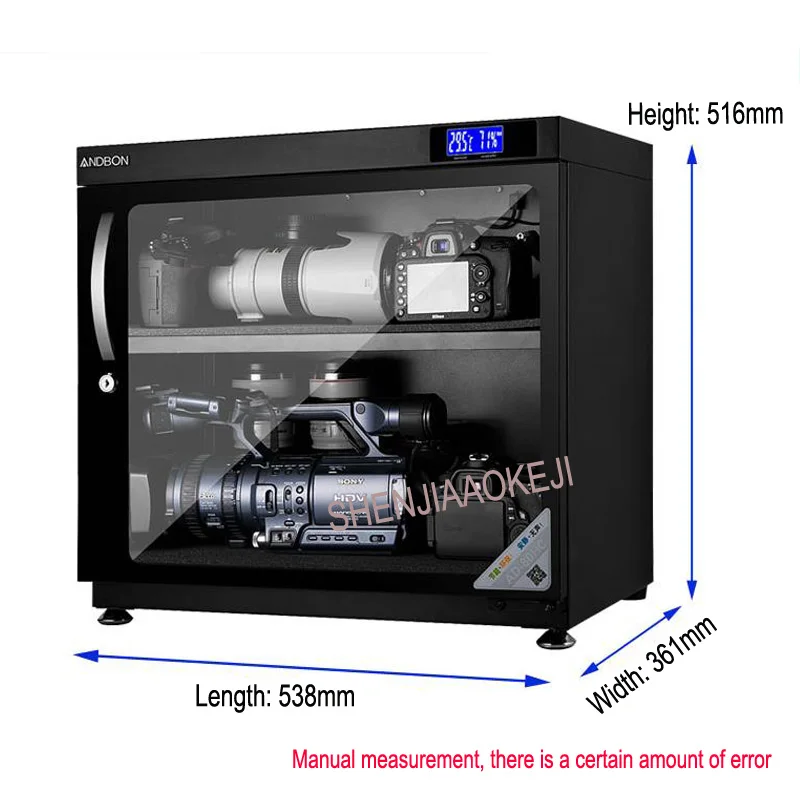 80L 電子防湿ボックス LED 乾燥オーブン AD-80H - Camera Dry Cabinet のレビューと価格