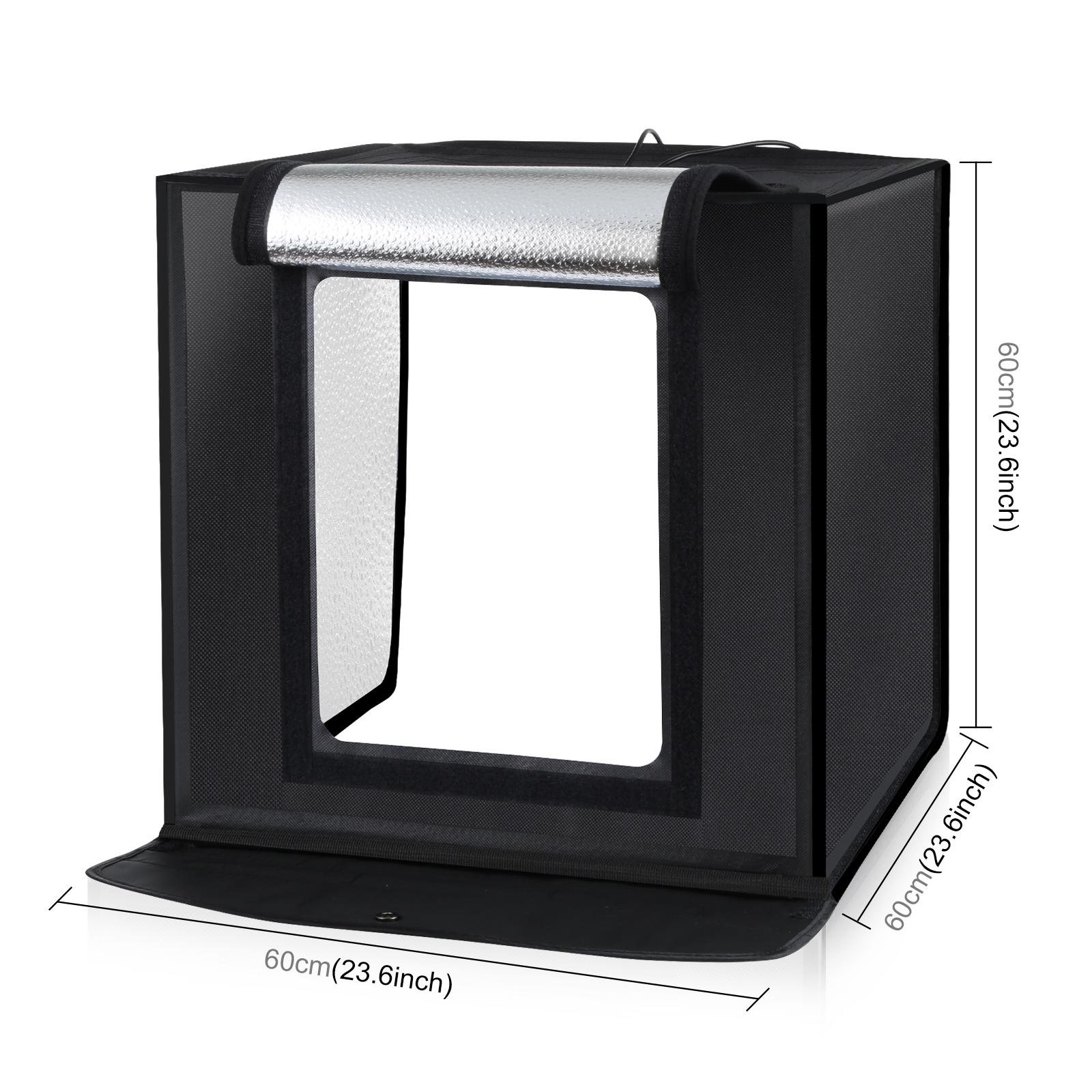 PULUZ 60cm写真スタジオライトボックス ポータブル  - Photography Treatment のレビューと価格