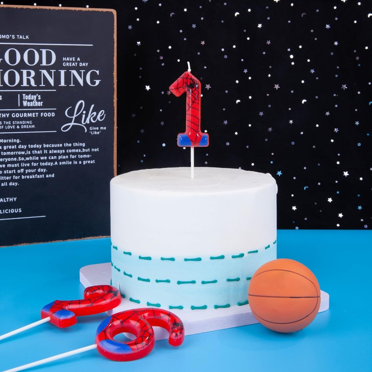スパイダーパーティー 0-9 数字の誕生日キャンドル、ビデオ - Photography Exhibition のレビューと価格