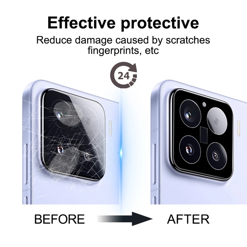 Xiaomi用強化ガラスフリムプロテクター,傷防止カメラレン - Photography Xiaomi 15 のレビューと価格